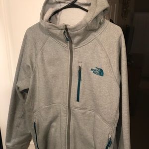 The North Face - Hooded Zip up Jacket.